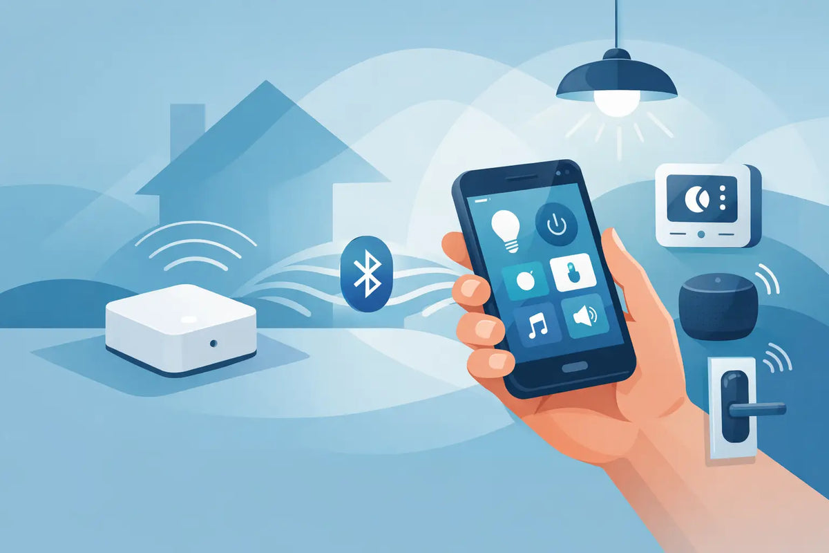 Bridge module voor bluetooth bediening thuis