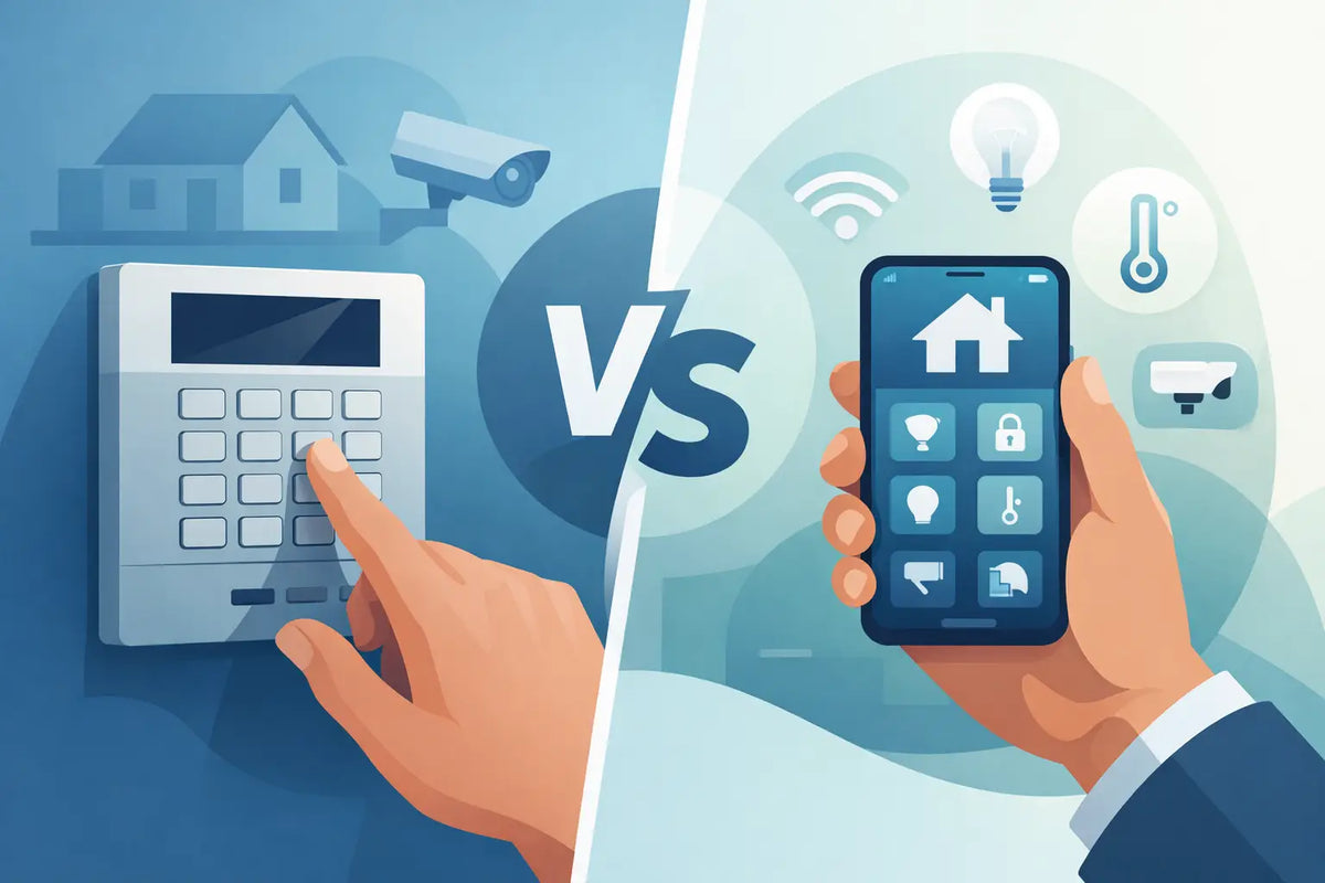 Keypad versus app-bediening: wat kiest u?