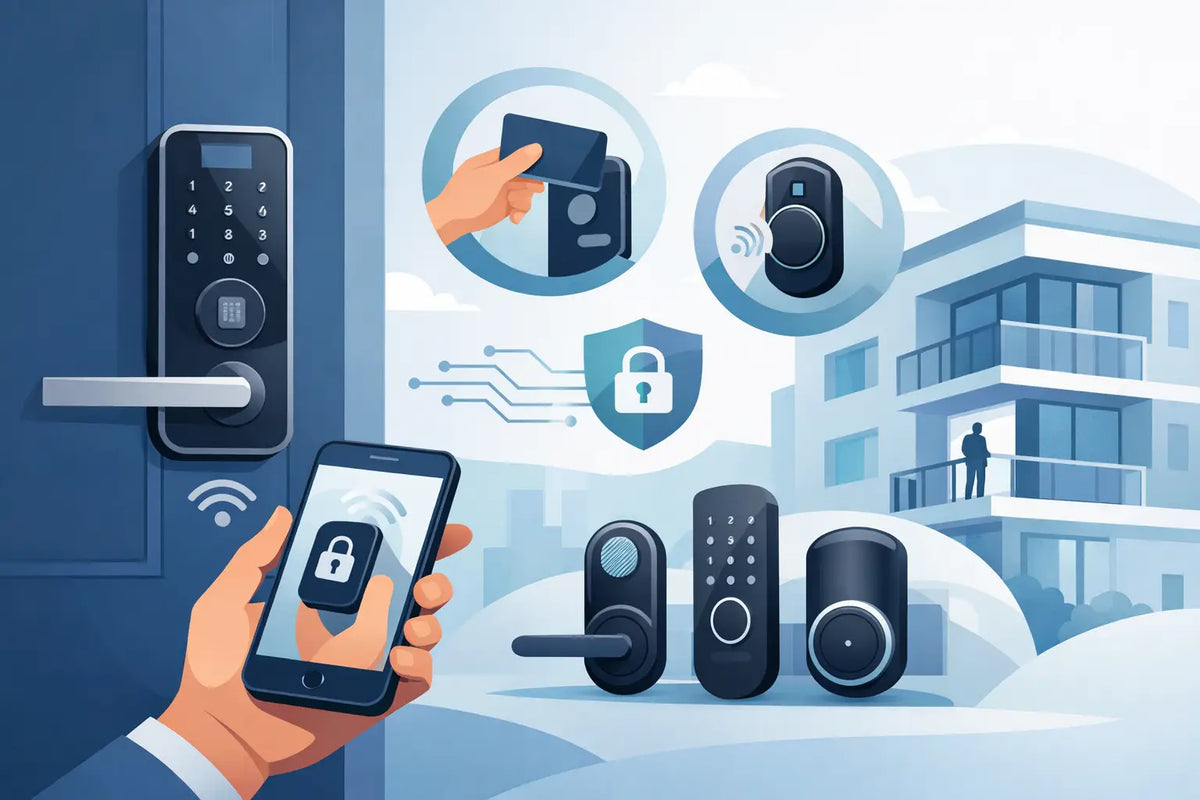 Een digitaal slot voor appartement kiezen