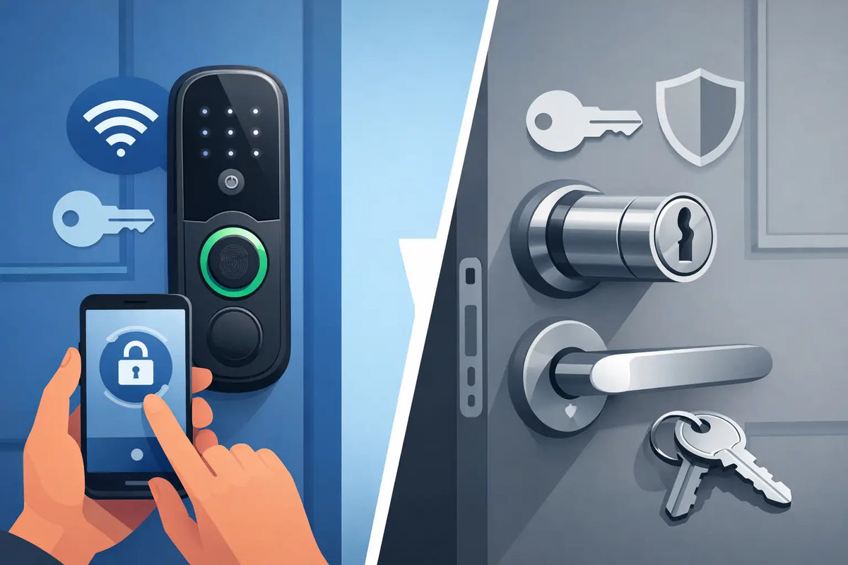 Smart lock of cilinderslot: wat past beter?