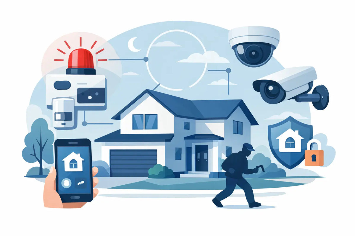 Alarm of camerasysteem voor uw woning kiezen