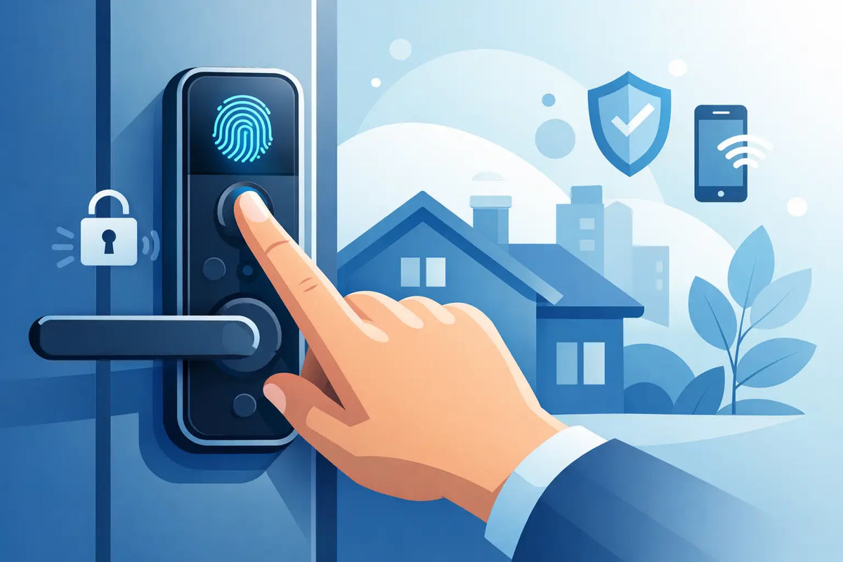 Smart lock met vingerafdruk kopen?