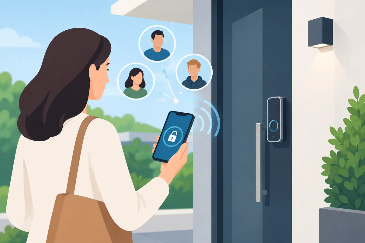 Toegang delen via smartphone zonder sleutelstress