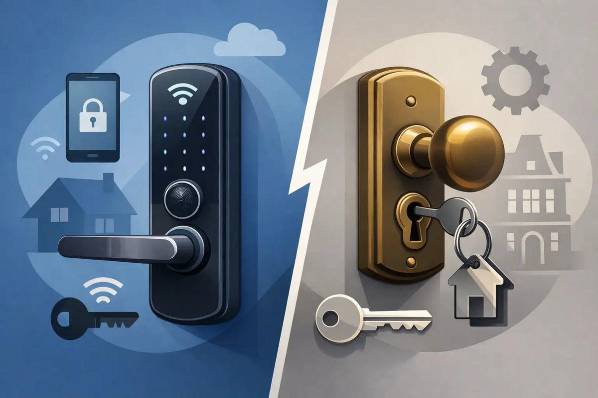 Smart lock versus traditioneel slot