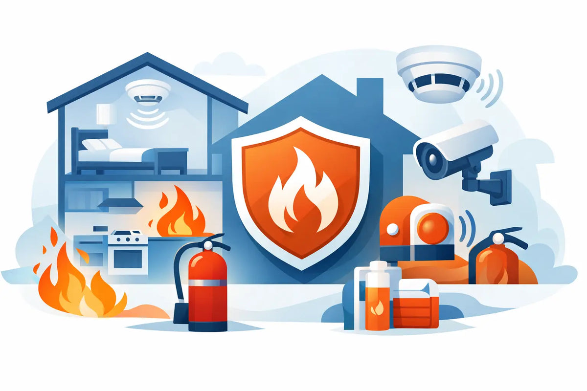 Wat is de beste brandbeveiliging voor woning?