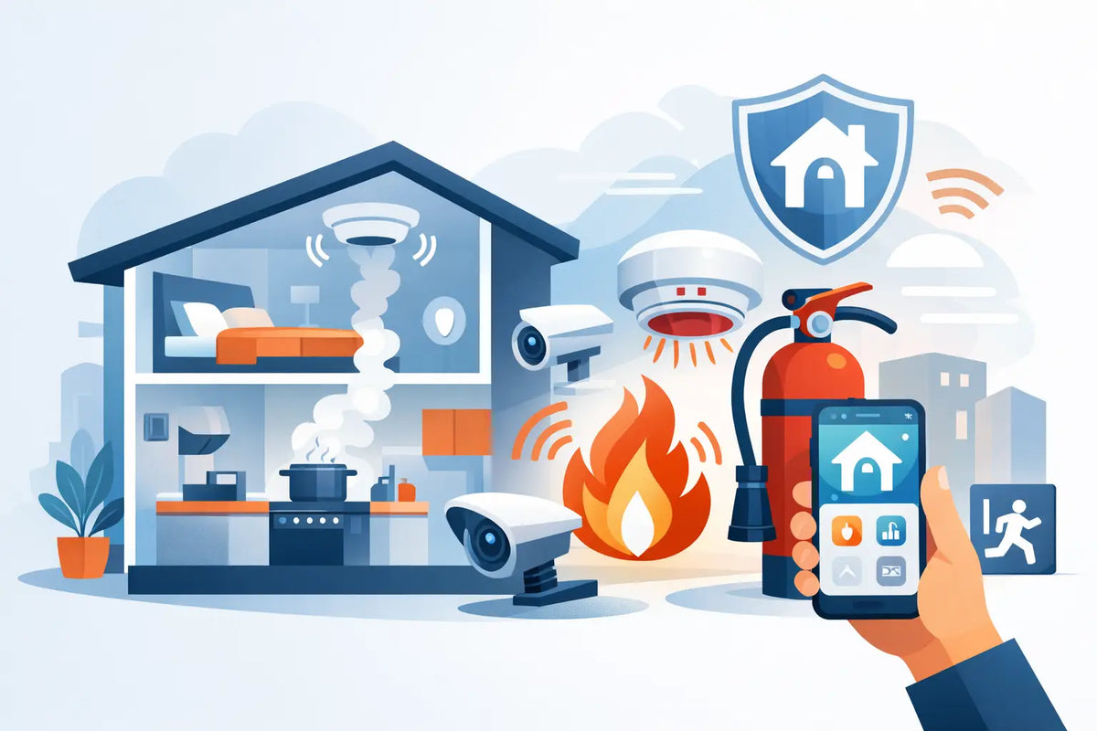 Gids brandveiligheid slimme woning voor thuis