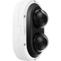 Hanwha PNM-7082RVD P Series zijaanzicht dubbele camera