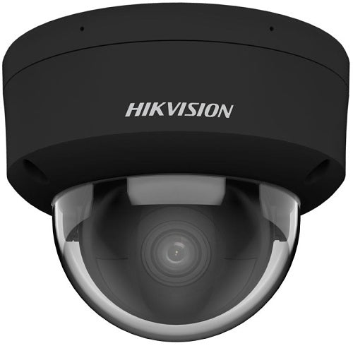 Hikvision DS-2CD2186G2H-ISU(2.8mm)(eF)/BLACK 8MP Darkfighter Dome vooraanzicht