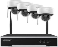 Hikvision NK44W1H(E)(O-STD)/EU Videobewakingskit met 4-kanaals Camera's boven hangend